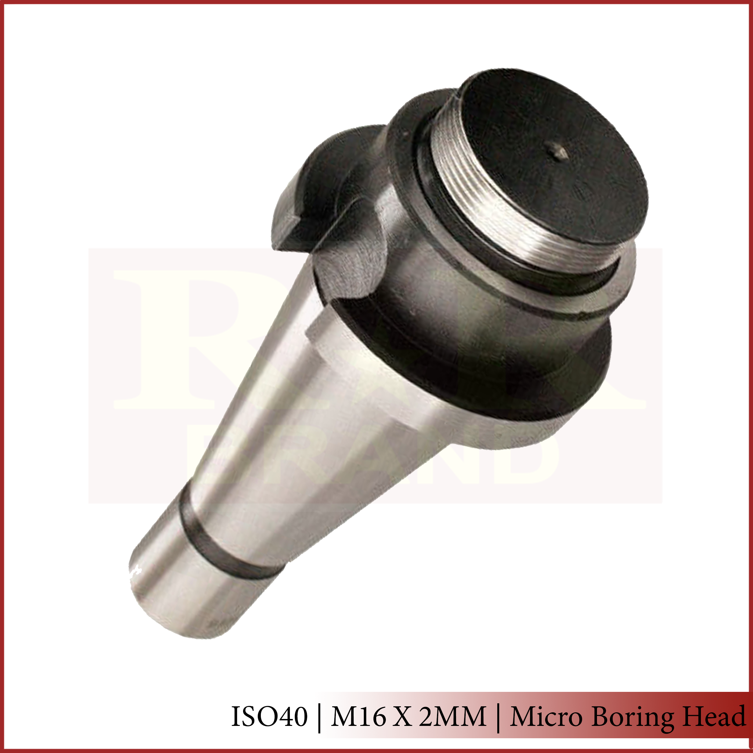 ISO40 Boring Head Threaded Shank RR Brand