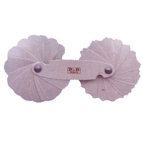 34 Leaves, 1 to 7 inches, Radius Gauge - RR Brand
