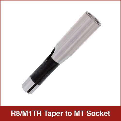 Taper Sockettools R8 / M1TR Taper to Morse Taper | Milling Reduction Socket