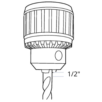 Drill Chuck With Spare Key - RR Brand