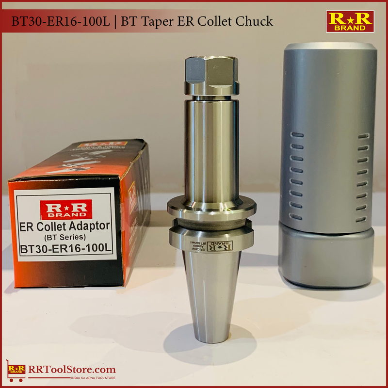 BT30_ER16_100L_BT Taper ER Collet Chuck_RR_Brand