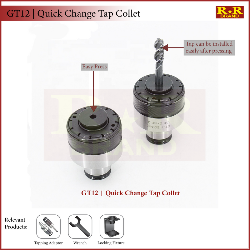 GT12 | Quick Change Tap Collet