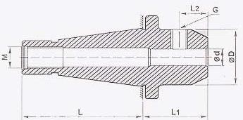 ISO50 Taper | Side Lock Holder | RR Brand