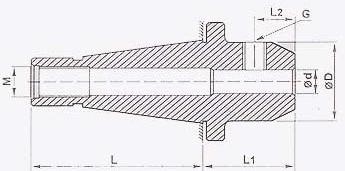 ISO40 Taper | Side Lock Holder | RR Brand