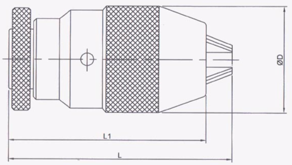 KeyLess Drill Chuck Tin Coated - RR Brand