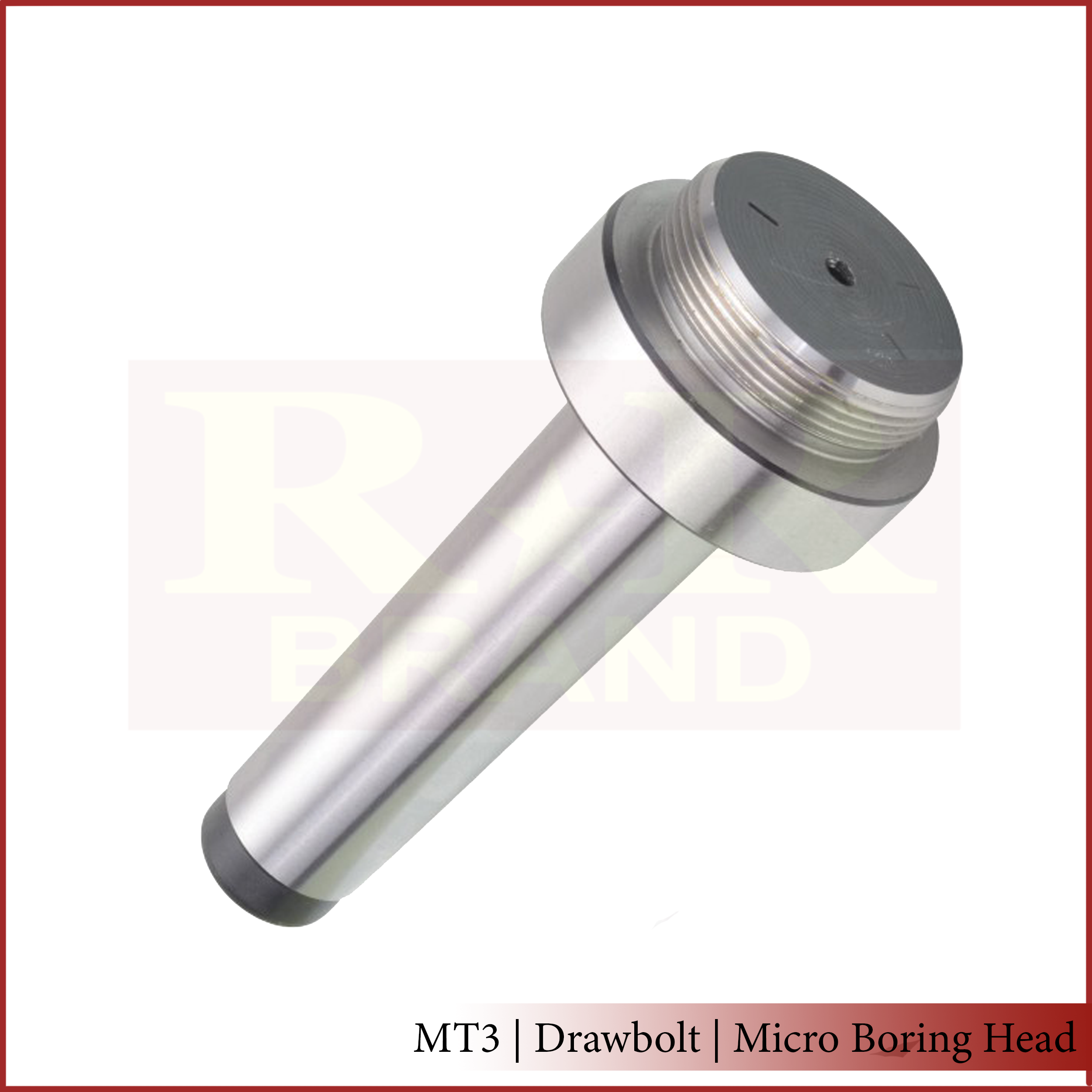 Morse Taper Boring Head Shank