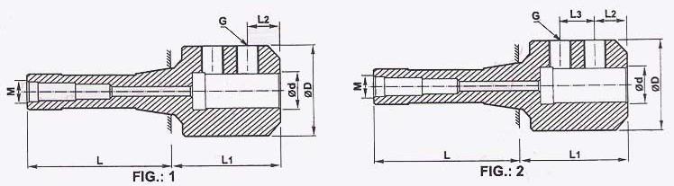 R8/M1TR Taper | Side Lock Holder | RR Brand